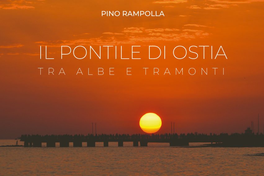 pinorampolla's tweet photo. Ecco la copertina del mio nuovo libro fotografico pubblicato ieri, questo mio 29° volume è dedicato al Pontile di Ostia simbolo della città e luogo di incontro e spensieratezza.
Bisogna amare la città in cui si è scelti di vivere. https://t.co/blsrnQqUSN