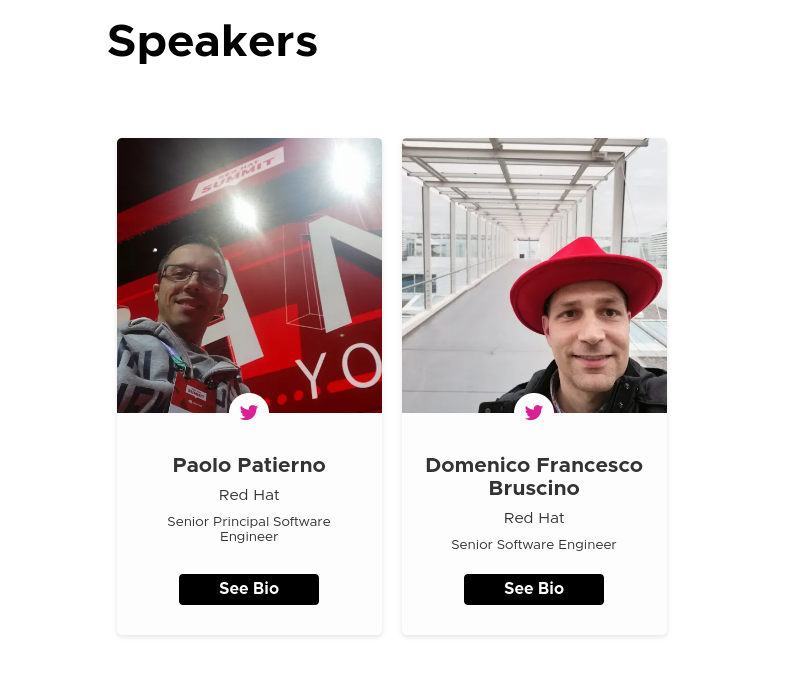 cncfnapoli's tweet photo. Unitevi a noi! Il giorno 8 Giugno, si parlerà di "operator pattern" in #Kubernetes con @ppatierno e @bruscinodf ... la registrazione è gratuita! #CNCF #CloudNative https://t.co/5HtdUUAZPr https://t.co/Pe9a44qiYc
