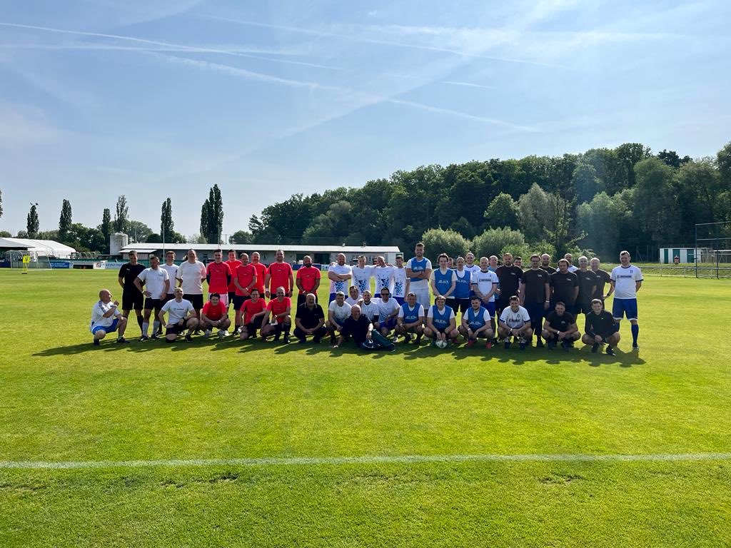 Dnes na Intermodal cup 2023 na hřišti v Praze Uhříněvsi za účasti METRANS, ČD Cargo, RCO, HSL. Maersk a ČD Logistics. Hezké sportovní setkání konkurentů i přátel 👍