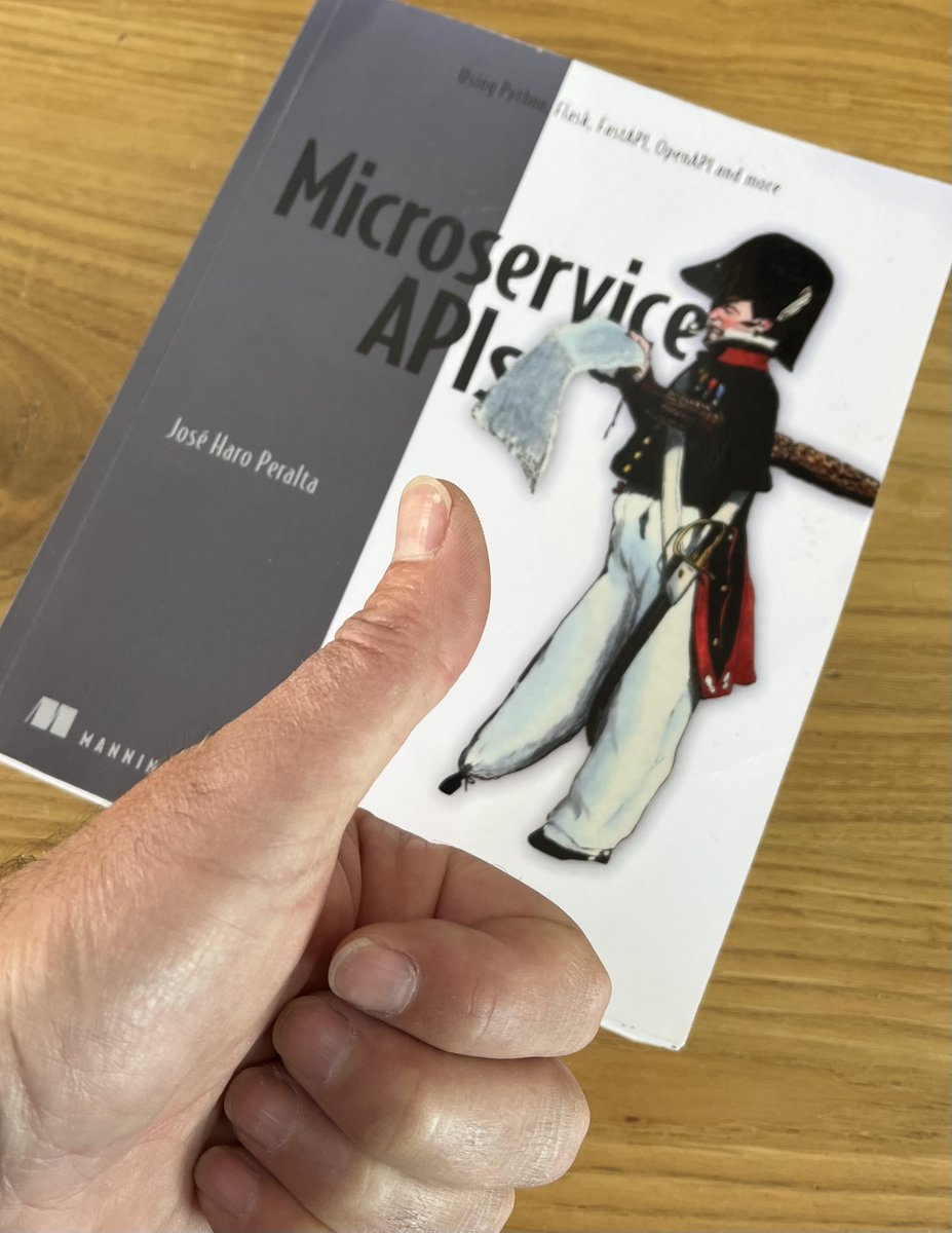 YadaYac's tweet image. 📖 &quot;Microservice APIs: Using Python, Flask, FastAPI, OpenAPI and more&quot; 

📢 I highly recommend this book to anyone looking to learn about #microservice APIs and build them using #Python and web frameworks like #Flask.