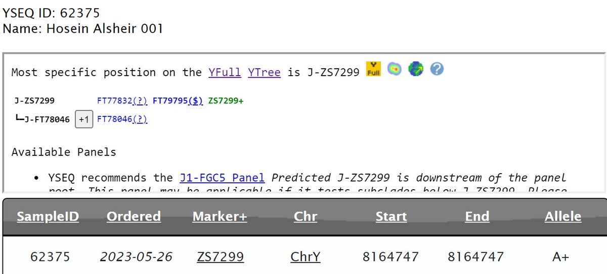 Y-DNA Sequencing in Syria 🧬🇸🇾 tweet media