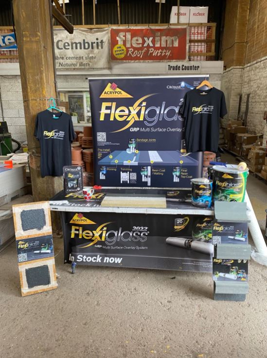 A Flexiglass 2022 demonstration day by our Product Trainer Richard at BRS yesterday🔥