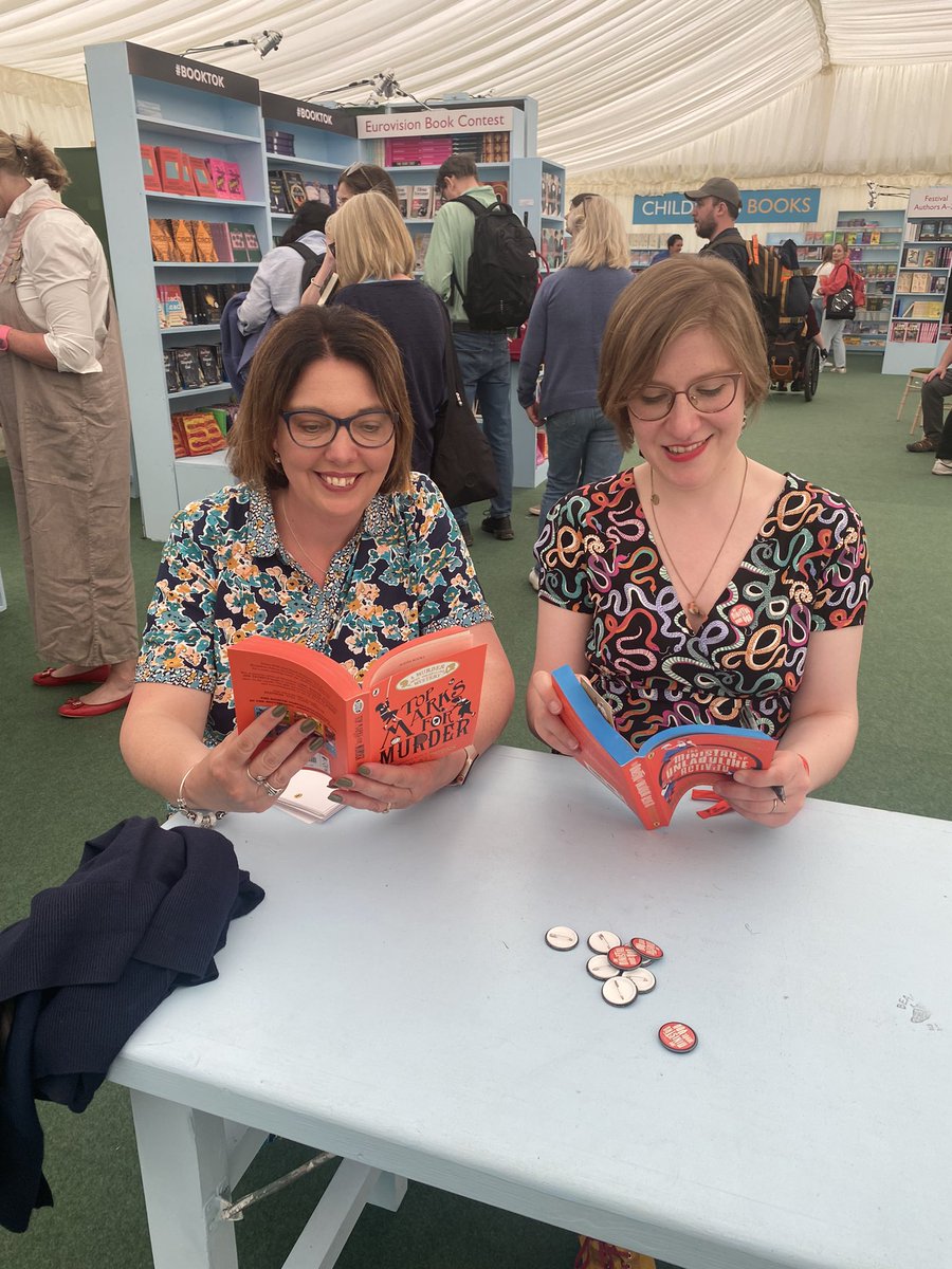Loved reading with author Robin Stevens <a href="/redbreastedbird/">Robin Stevens Updates</a> at the Hay Festival for the BBS reading challenge.<a href="/BBSEnglishDept/">BBS English</a> <a href="/Hawkstone_BBS/">Hawkstone School</a>