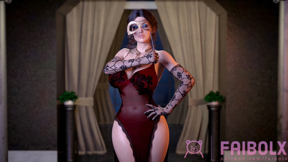 Aya and her friends are waiting for you on my patreon 🍸🫧. Join today and get access to my full archive and exclusive  stuff patreon.com/faibolx 💕#faibolx #eroticart #3dcgi #blackstarmodels .