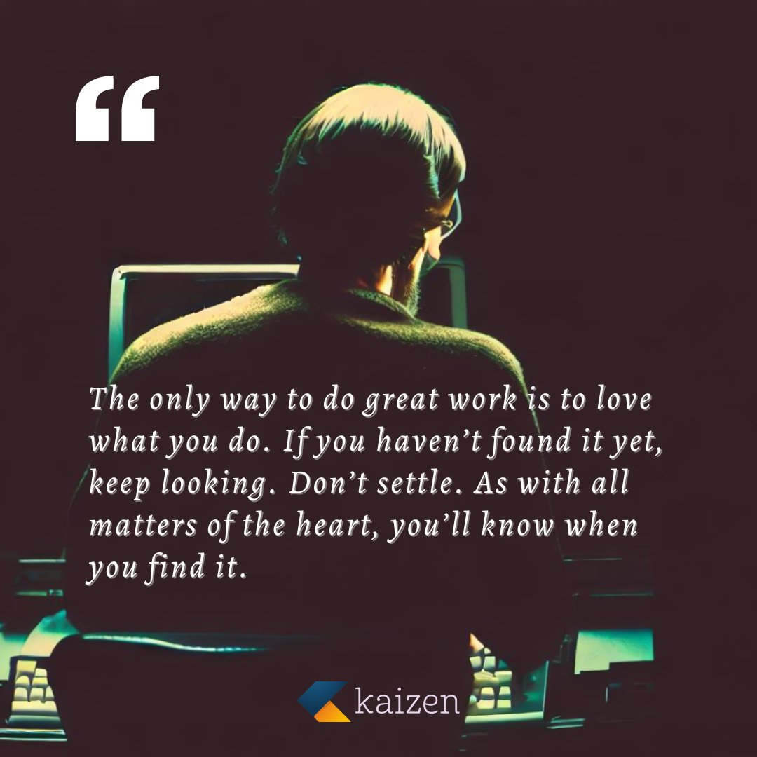 #kaizenlifesciences #fridaythoughts #lovewhatyoudo #keepingitreal #talentmanagement