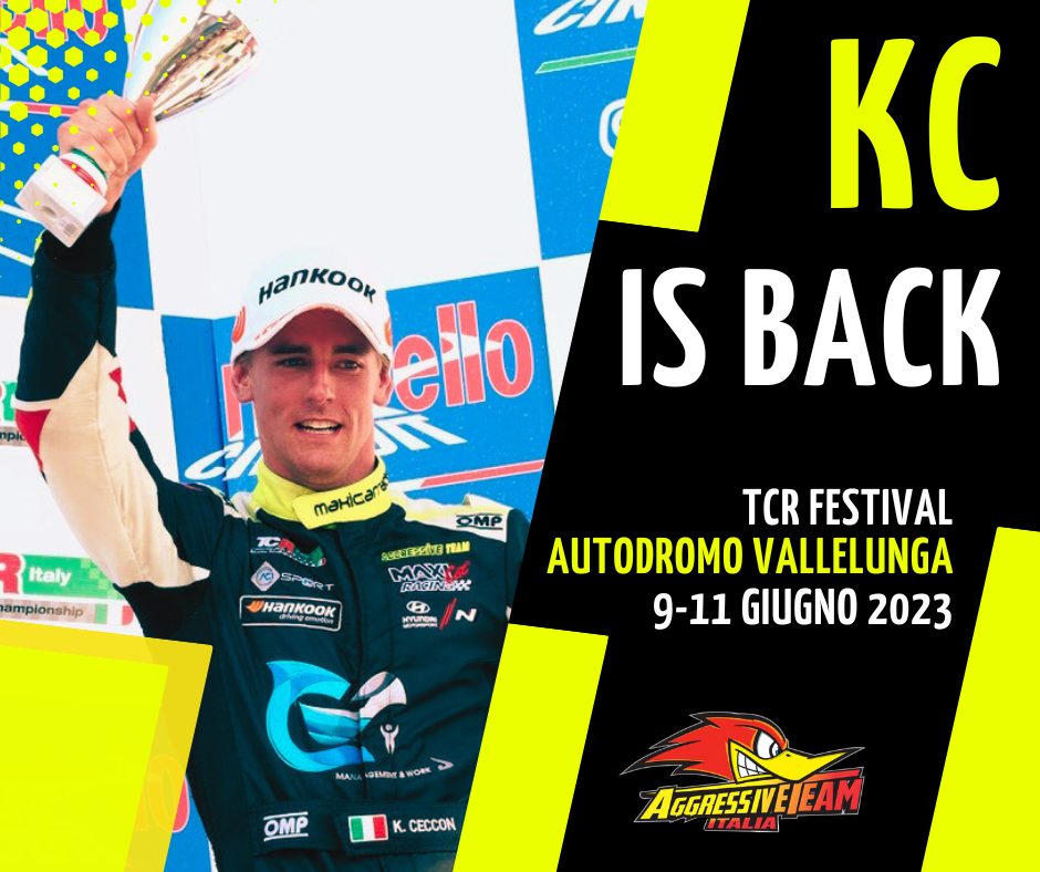 <a href="/KevinCeccon/">Kevin Ceccon</a> is back on track with #AggressiveTeam in the #TCRItalianFestival #TCRWorldTour Vallelunga 9-11 June🚀
In 2018 WTCR he scored six podium, including P1 at #Suzuka🏆an historic result also for #AlfaRomeo🍀, the last victory was in WTCC 2007‼️
<a href="/TCR_Series/">TCR Series</a> #Roma