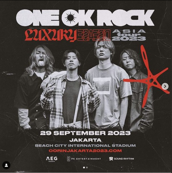 ilovemacrew's tweet photo. ✨JASTIP TIKET ONE OK ROCK LUXURY DISEASE ASIA in JAKARTA by AYAYA TEAM✨ 
 
Booking Slot: 50k/tiket 
Fee Jastip: 300k/tiket 
 
TnC &amp; Booking system: https://t.co/CkM0eoqkPg 
 
#OORinJakarta2023
#ONEOKROCK #AYAYATEAM https://t.co/fC7tf1r7mv