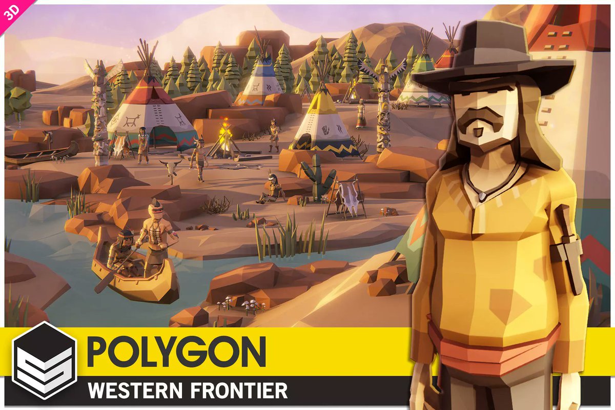 The very last FLASH SALE is on! 70% OFF! Ends today!
POLYGON Western Frontier - Low Poly 3D Art by Synty
Affiliate link: assetstore.unity.com/?on_sale=true&…

#gamedev #AssetStore #IndieGameDev #Unity3d #unitytips  #gameassets #indiedev