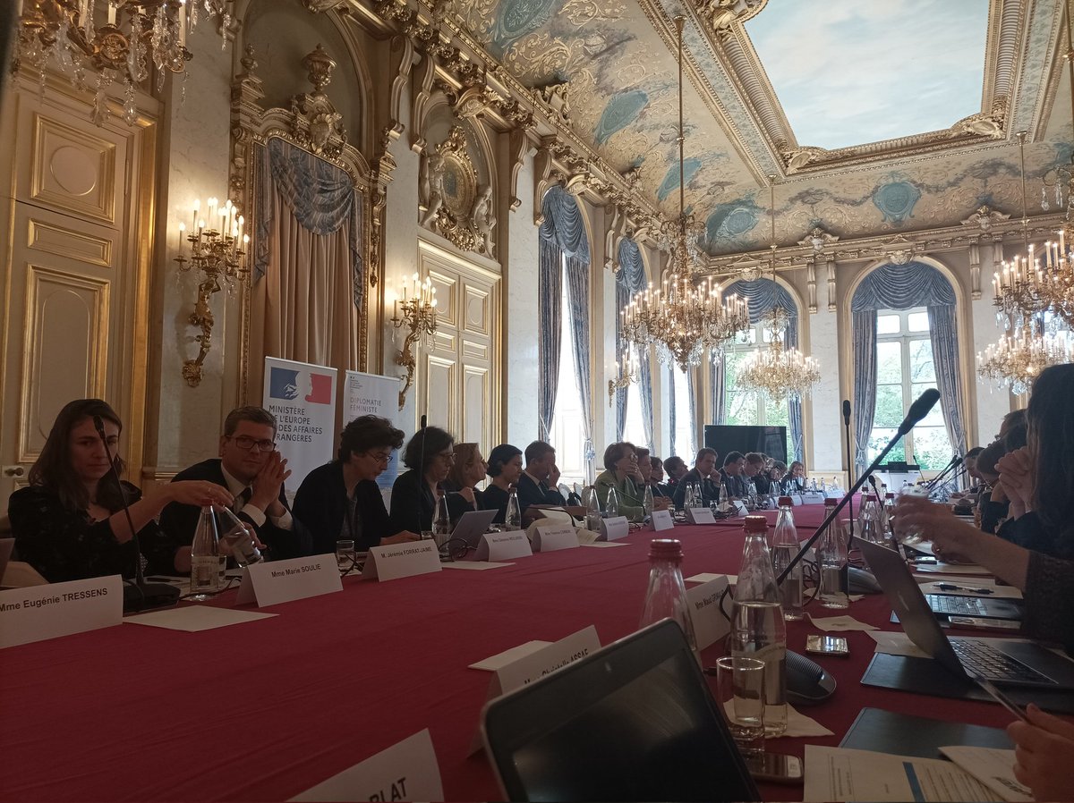 Cette nouvelle stratégie doit renforcer et guider la #diplomatie féministe, renforcer l’approche partenariale et le soutien aux OSC féministes de la 🇫🇷 et réaffirmer les priorités et cibles de la #LOPDSLIM.
@CAREfrance