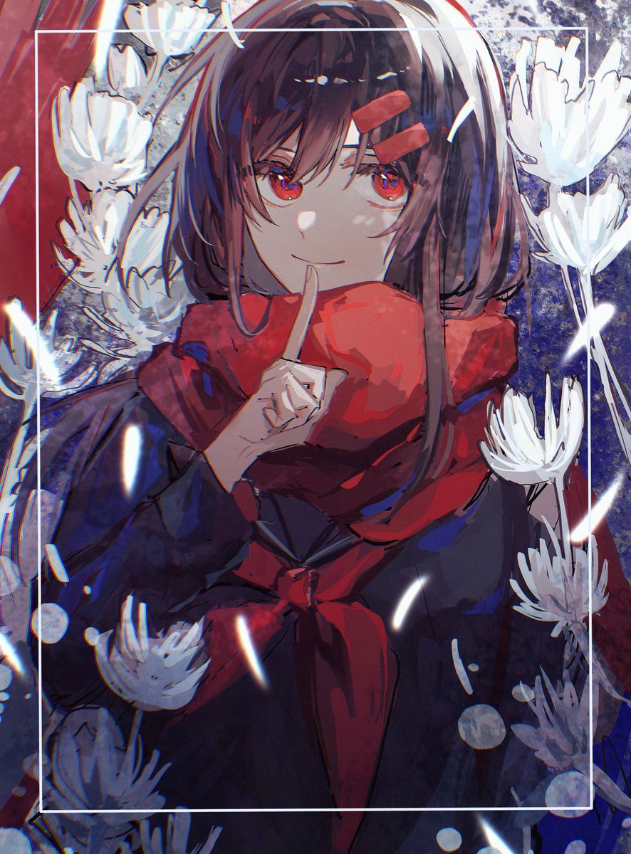 楯山文乃 「アヤノ #カゲプロ #イラスト」|にづのイラスト