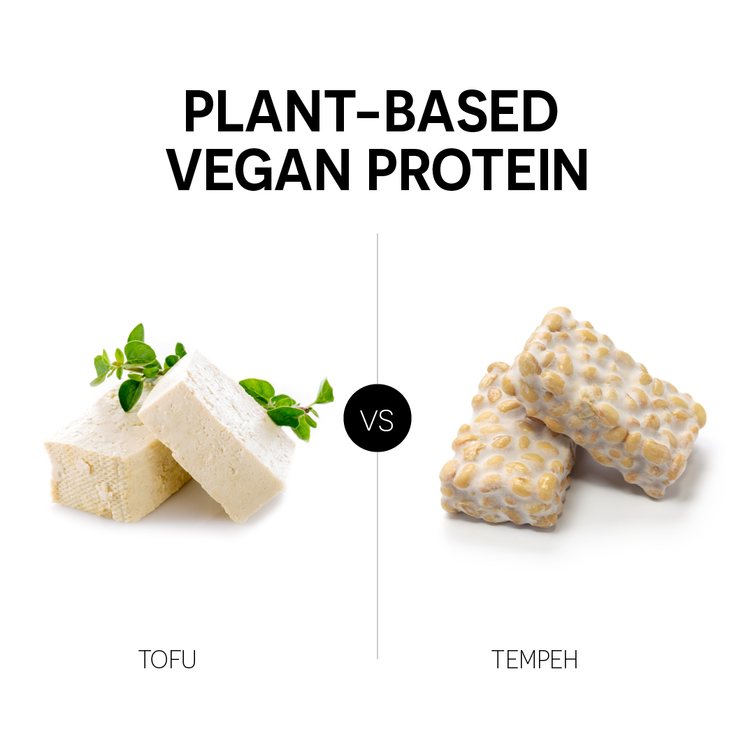 Tofu vs Tempeh 🌱 
Which one is your go-to for a plant-based protein? We love cooking with #tofu as it's versatile and takes on any flavour! 

#veganprotein #tofurecipes #healthylifestyle