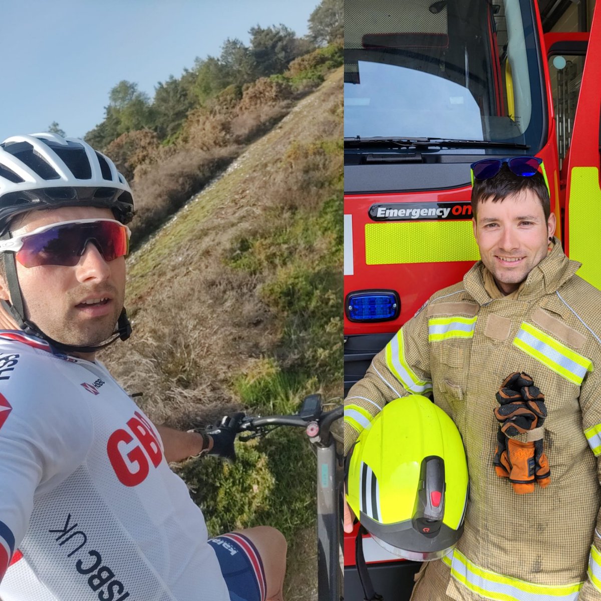 NthLowestoft16's tweet photo. 'Meet the crew'
Meet Crew Manager Seb Herrod:
Seb's been a full-time @SuffolkFire #Firefighter @ @LowestoftSouth for 13 years. He's on-call when he's off duty &amp; he's a keen cyclists. You don't have to be international mountain bike race standard but need to do 8.8 on a beep test https://t.co/VisPDPEHsv