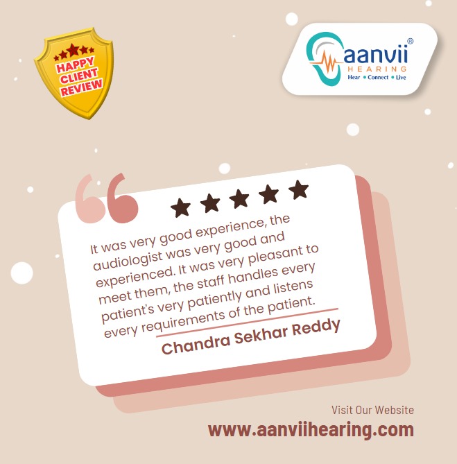 Experiencing Delight: Our Happy Customer Review on Google!

Visit: aanviihearing.com

#AanviiHearing #CustomerTestimonial #CustomerReview #HearBetterLiveBetter #HappyCustomer #TopNotchService #QualityProducts #hearingaids #HappyClientReview