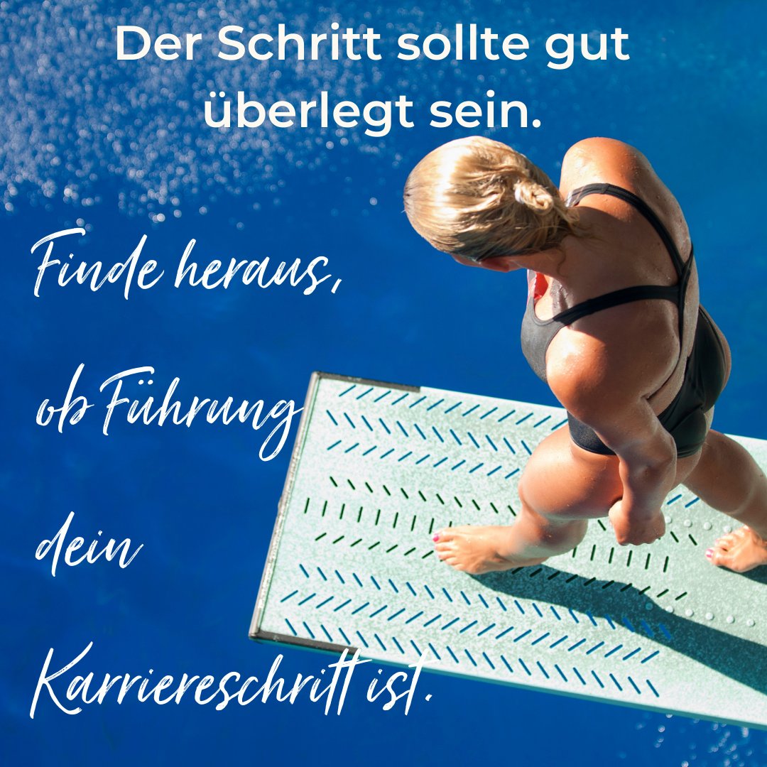 Führungskraft sein ist verlockend. Doch ist es auch der passende Schritt, oder würdest du dich in der 2. Reihe doch wohler fühlen? Das finden wir in unserem Orientierungsworkshop  cobetras.de/ist_fuehrung_d… heraus! Danach triffst du die für dich die richtige Entscheidung.