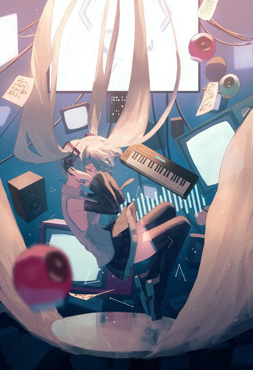 QLWWE1's tweet photo. #初音ミク #イラスト https://t.co/SrG6pLweOl