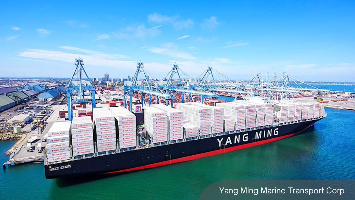 1. Taiwanese shipping company Yang Ming Marine Transport is awarding its workers up to 30 months' salary on their next payday.

This is after its shareholders approved the NT$2.3 billion bonus payout last week, Economic Daily News reports.

money.udn.com/money/story/56…