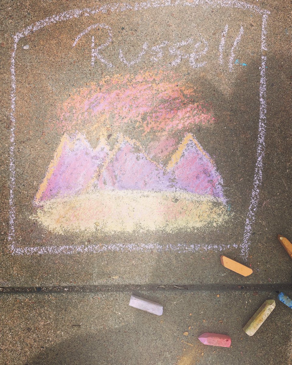 Liked by caring.cowboy ga_the_novelist Another beautiful #coloradoday where we had beautiful #chalkart in the sun and the next thing you know the #coloradorain takes it away.
#spring #kidsart #westcolfax #wellspringcatholicacademy 

@GA_The_Novelist on Insta.