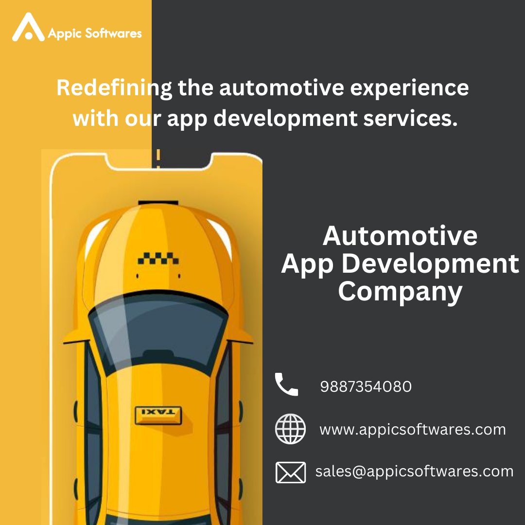 appic_softwares's tweet image. Redefining the automotive experience with our app development services.

Visit here:- appicsoftwares.com/automotive-mob…

#appicsoftwares #automotiveappdevelopment #automotiveApp #appdevelopment #development #appdevelopmentcompanies #mobileappdevelopment #automotiveindustry