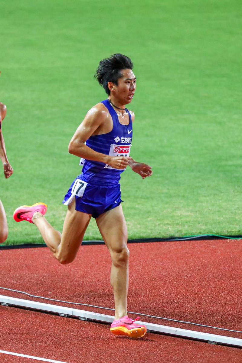 #日本選手権
男子5000m 

🥈遠藤日向選手(住友電工)13'20'84