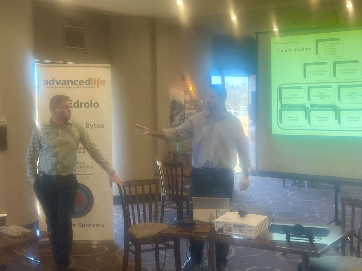 carlaleeB's tweet photo. Even though the spotlighting made our photos not the best, a great day of networking at New England @nswsdpa PL day with key  updates from @madiganda ,  a look inside RLE support for schools with @ScottBreen2 and Damian McClymont and EPMI with Robyn Lang and Paul Ivers  ✨ https://t.co/Elk39GZpiY