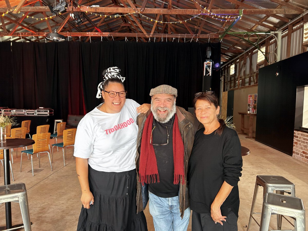 Naomi Moran (@naomimoran_) on Twitter photo When I tell you our people are surviving and thriving on blak joy. Today on Bundjalung Jugun with Rhoda and <a href="/djaambi/">Richard J Frankland</a> 🖤💛❤️ When I tell you our people are surviving and thriving on blak joy. Today on Bundjalung Jugun with Rhoda and <a href="/djaambi/">Richard J Frankland</a> 🖤💛❤️