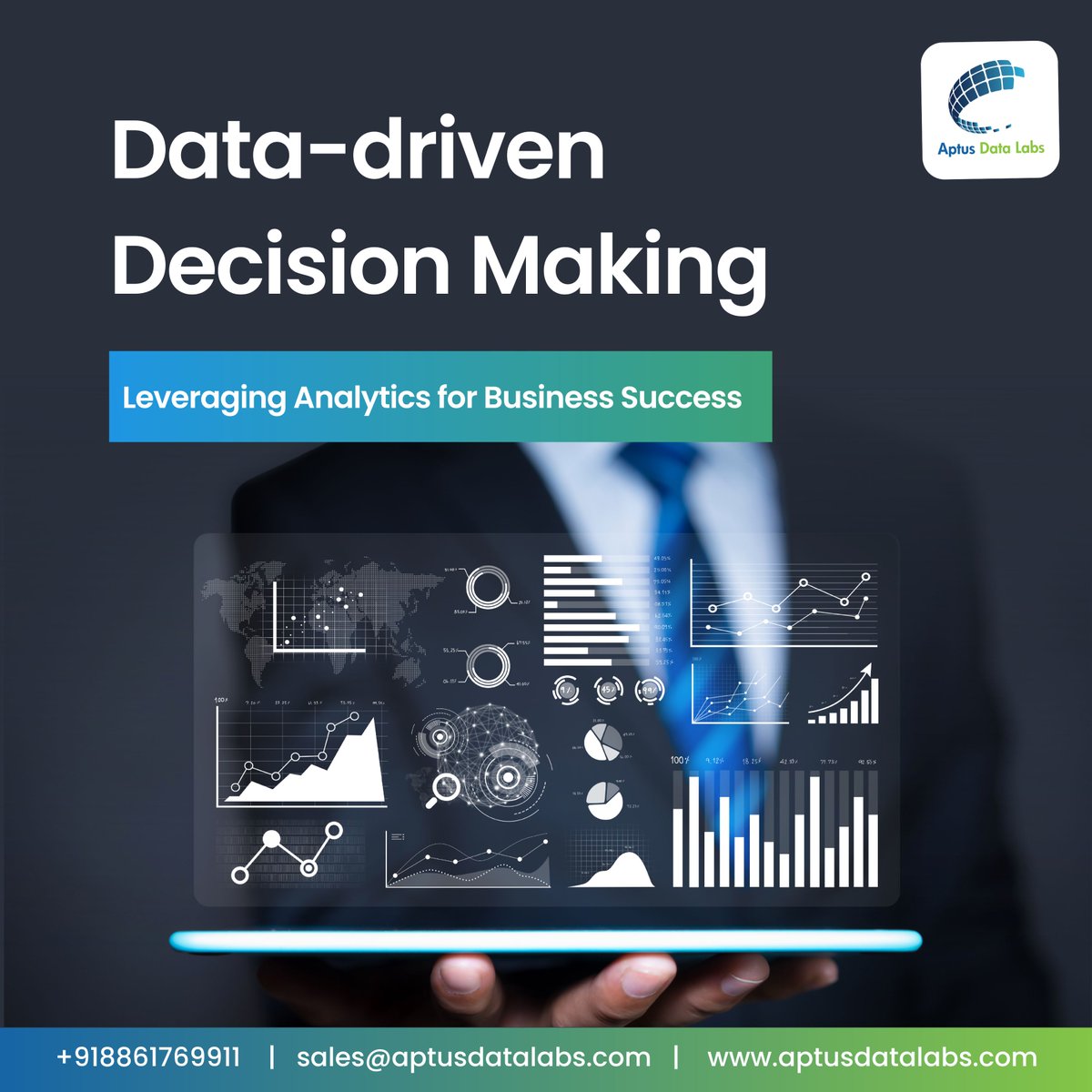 AptusDataLabs's tweet image. 📊 Harness the power of data and analytics to drive business success! 🚀 Make informed decisions, uncover hidden insights, and stay ahead of the competition. It&apos;s time to embrace #DataDrivenDecisions and unlock your full potential! 💡 #AnalyticsSuccess #BusinessStrategy&quot;