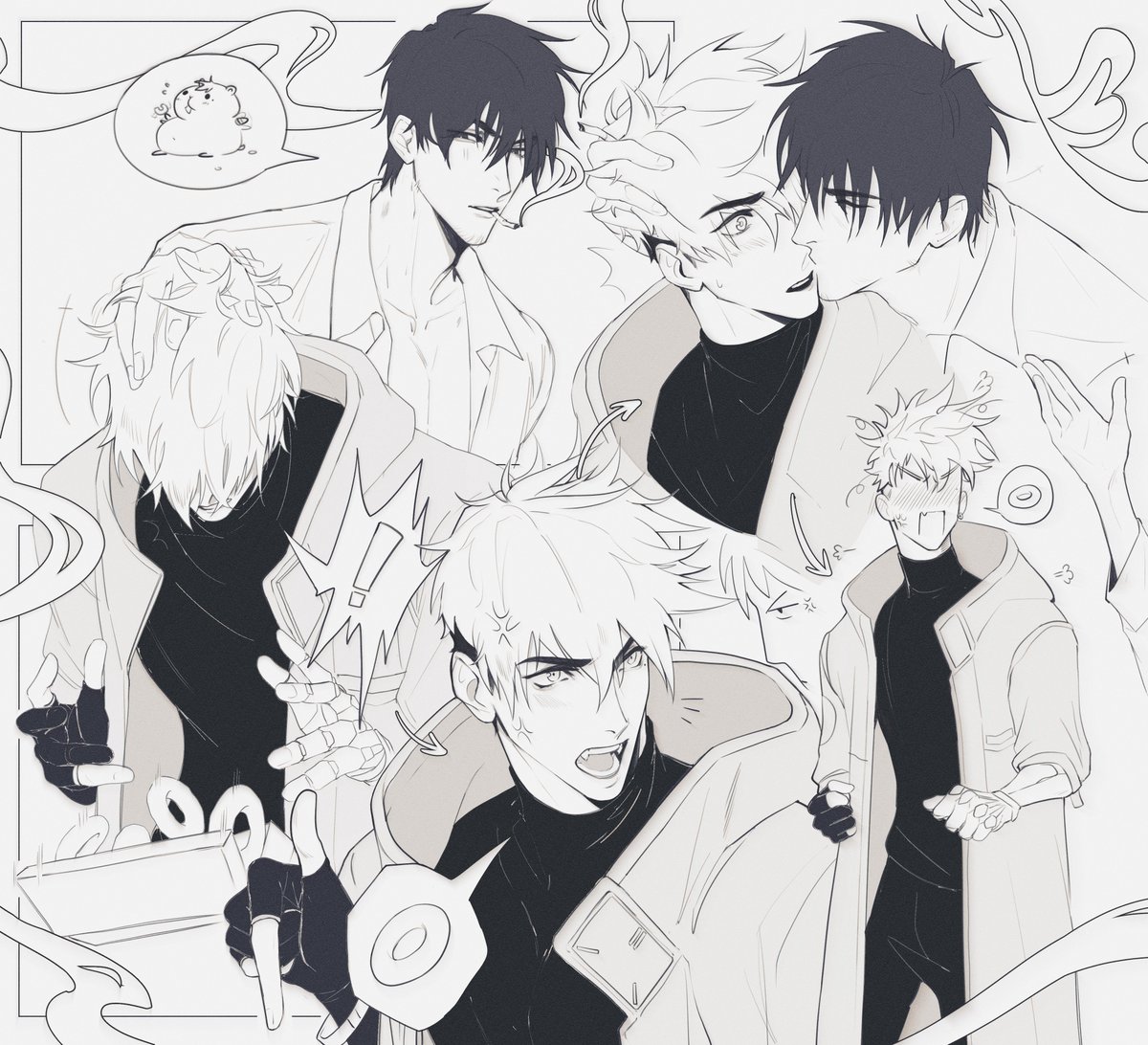 pyroronchi's tweet photo. take this cuties🤲 trigun pulled me out of the artblock
ehehe
#TRIGUNSTAMPEDE https://t.co/y590h6oQ9P