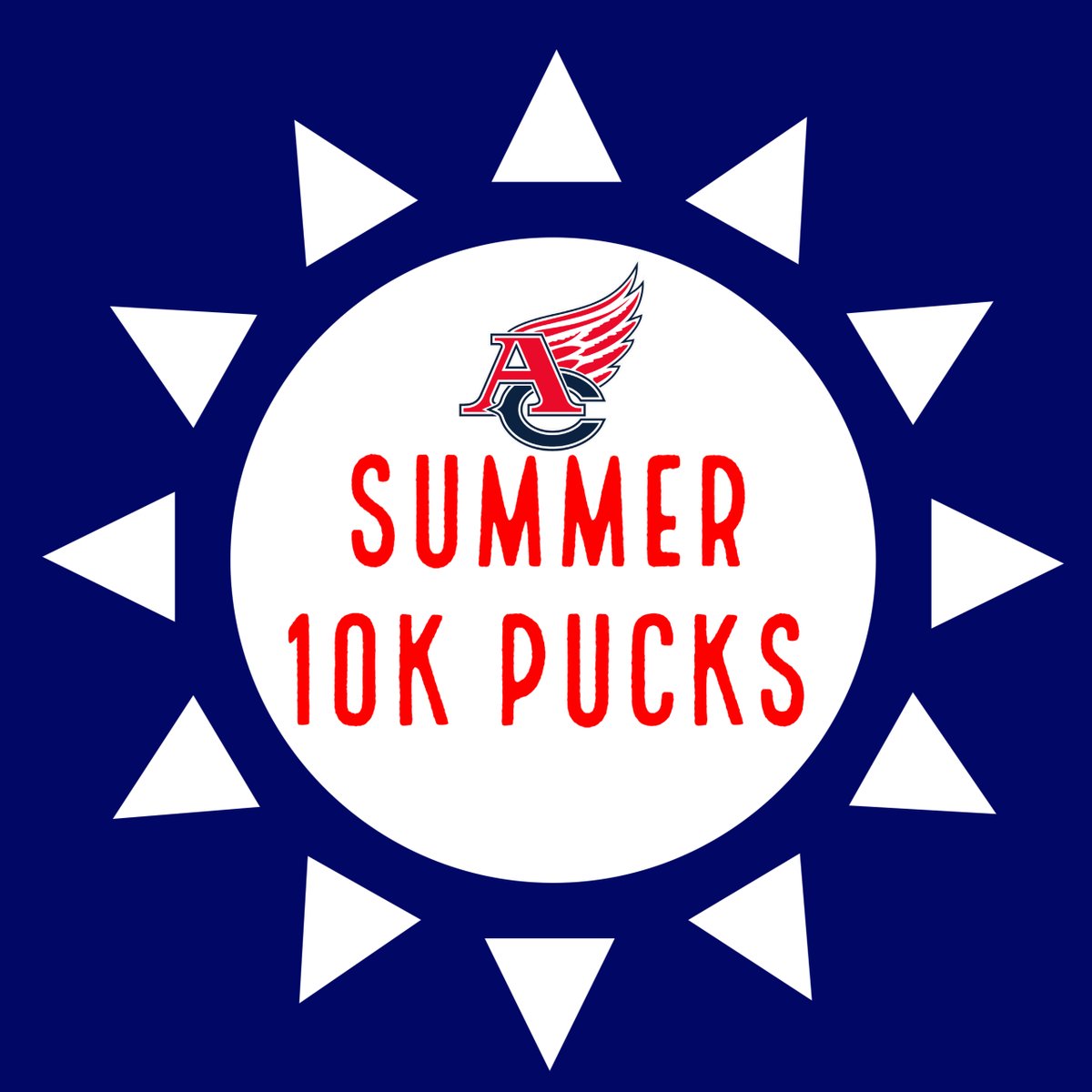 ACYHA's tweet photo. In the first two weeks, 50 players have registered for the 10K Challenge and Wings have collectively shot over 35,000 pucks. At this rate, ACYHA is on pace to shoot over a quarter of a million when the contest ends 120 days from now on Sept. 30.
https://t.co/Cr2216KEXv
#acyha https://t.co/7eMG77XNsJ
