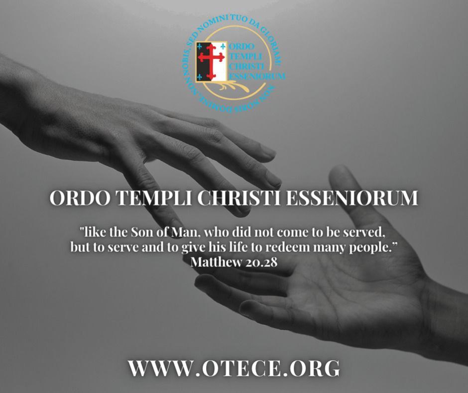 OTECE_'s tweet image. ORDO TEMPLI CHRISTI ESSENIORUM 

Supporting and caring for the weakest is a constant concern for us. 

"like the Son of Man,who did not come to be served, but to serve and to give his life to redeem many people.” Matthew 20.28

#OTECE #templars #fullarmorofGod #support