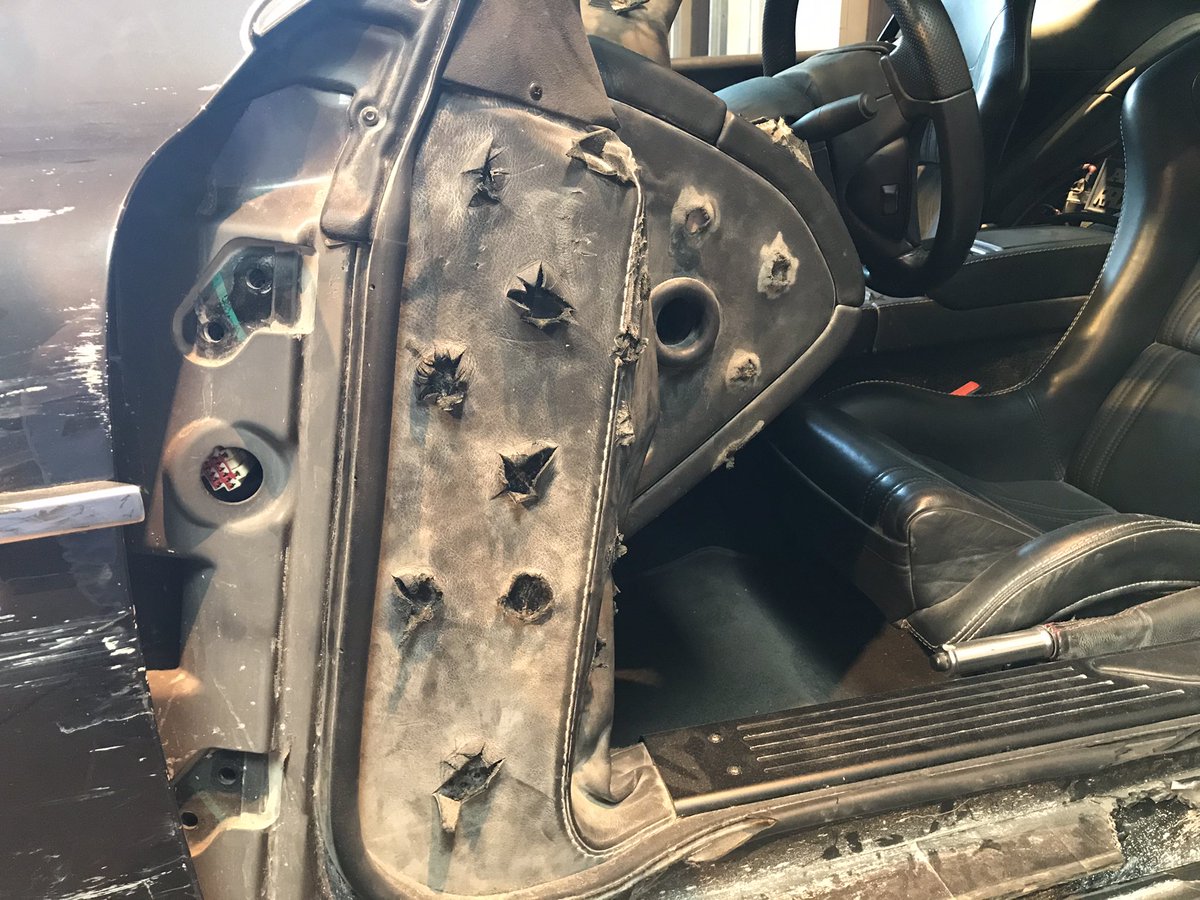 HaphazardStuff's tweet image. Daniel Craig’s rides from Spectre &amp;amp; Quantum of Solace. Interesting to see the battle damaged DBS with all the bullet hits.#JamesBond #BondInMotion