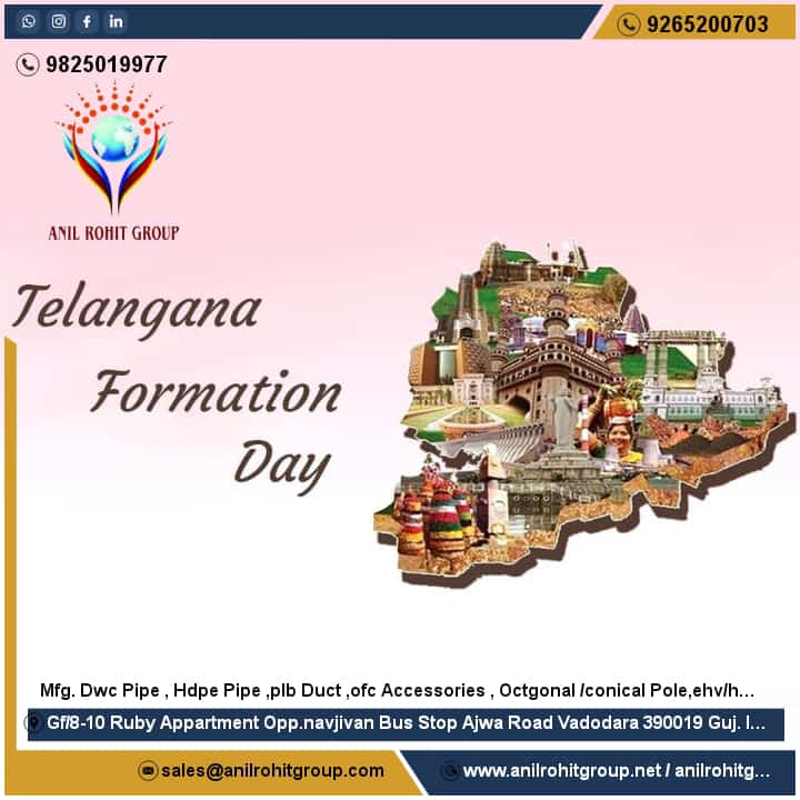 anilrohitfsse's tweet photo. #Telangana_Formation_Day
#Anil_Rohit_Group #DWC_Pipe
#HDPE_pipe #PLB_Duct
#HT_LT_Cable #glostercable #Smart_city
#RDSO #highway #Railway_Project #infrastructure #Universal_Cable #fiberoptic #importexport #NationalHighwayAuthorityofIndia https://t.co/FIPBin0lTb