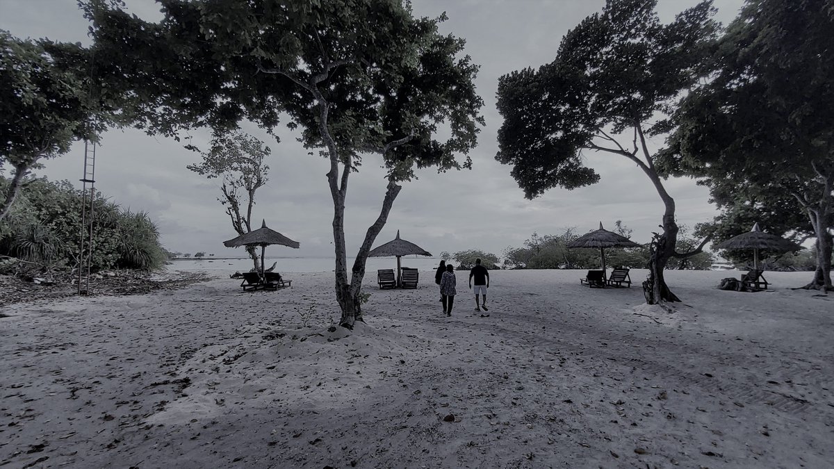 On The Beach at Shaheed Dweep (Neil Island) #beach #beachphotography #travelphotography #travelnotes #blackandwhitephotography