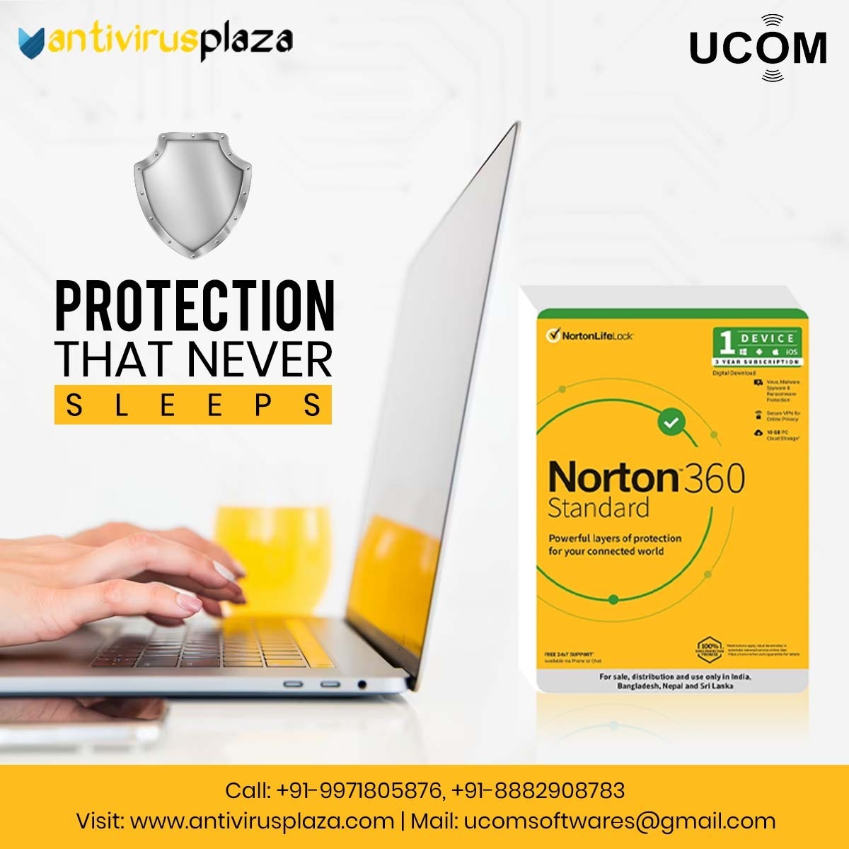 Norton 360 standard antivirus has taken its place as the best antivirus. People choose it because of its quick and multiple functionalities. Install today!

𝐂𝐚𝐥𝐥: +91-99718 05876
𝐕𝐢𝐬𝐢𝐭 𝐔𝐬: antivirusplaza.com

#AntivirusPlaza #InternetSecurity #MobileSecurity
