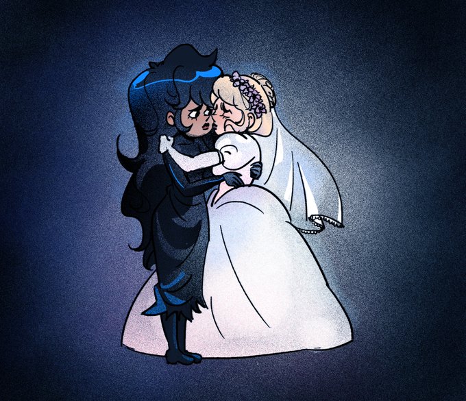 「black hair bride」 illustration images(Latest)