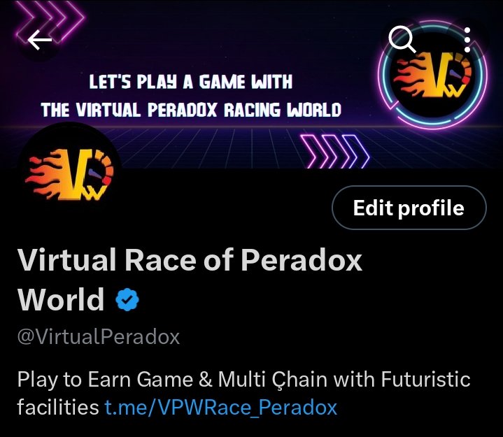 VirtualPeradox's tweet photo. We are thrilled to announce that @VirtualPeradox account was verified and assigned with Twitter blue tick.
Choose your verified source to update the latest #VPRW news!
#BNB #BNBChain #BNBChainNFTs #VRG https://t.co/rEzAIec0EB