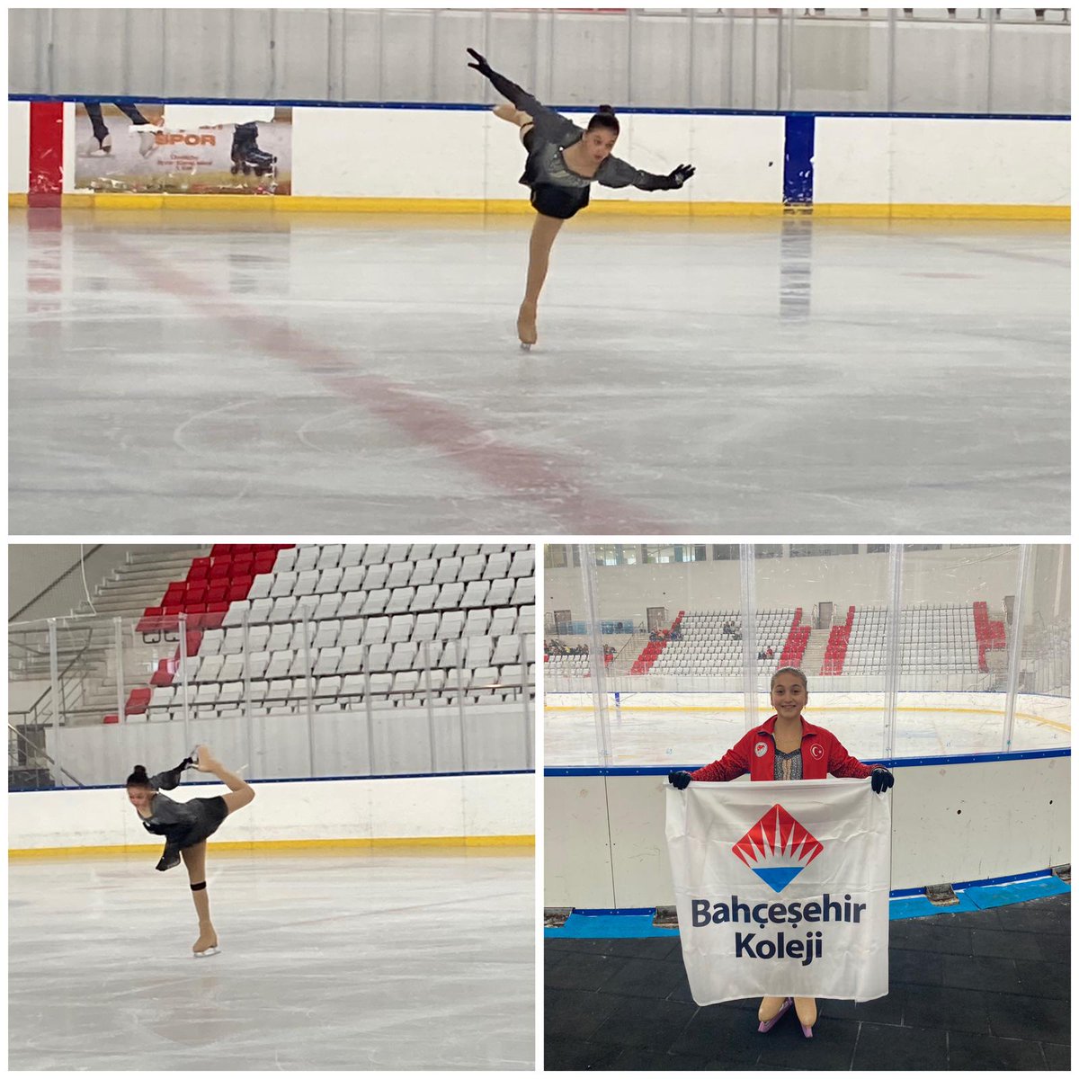 bk_cayyolu's tweet photo. Tebrikler Zeynep 
👏⛸️
Okul sporları federasyonu tarafından 1-3 haziran da Ankara' da düzenlenen Buz Pateni Yıldız Kızlar Türkiye Şampiyonasında okulumuz 7. Sınıf öğrencisi Zeynep Karabal Türkiye 8. olmuştur.  Öğrencimizi tebrik ediyoruz.💙❤️

#bahçeşehirkoleji 
@SuleAslan_ https://t.co/i6oFMFFLuJ