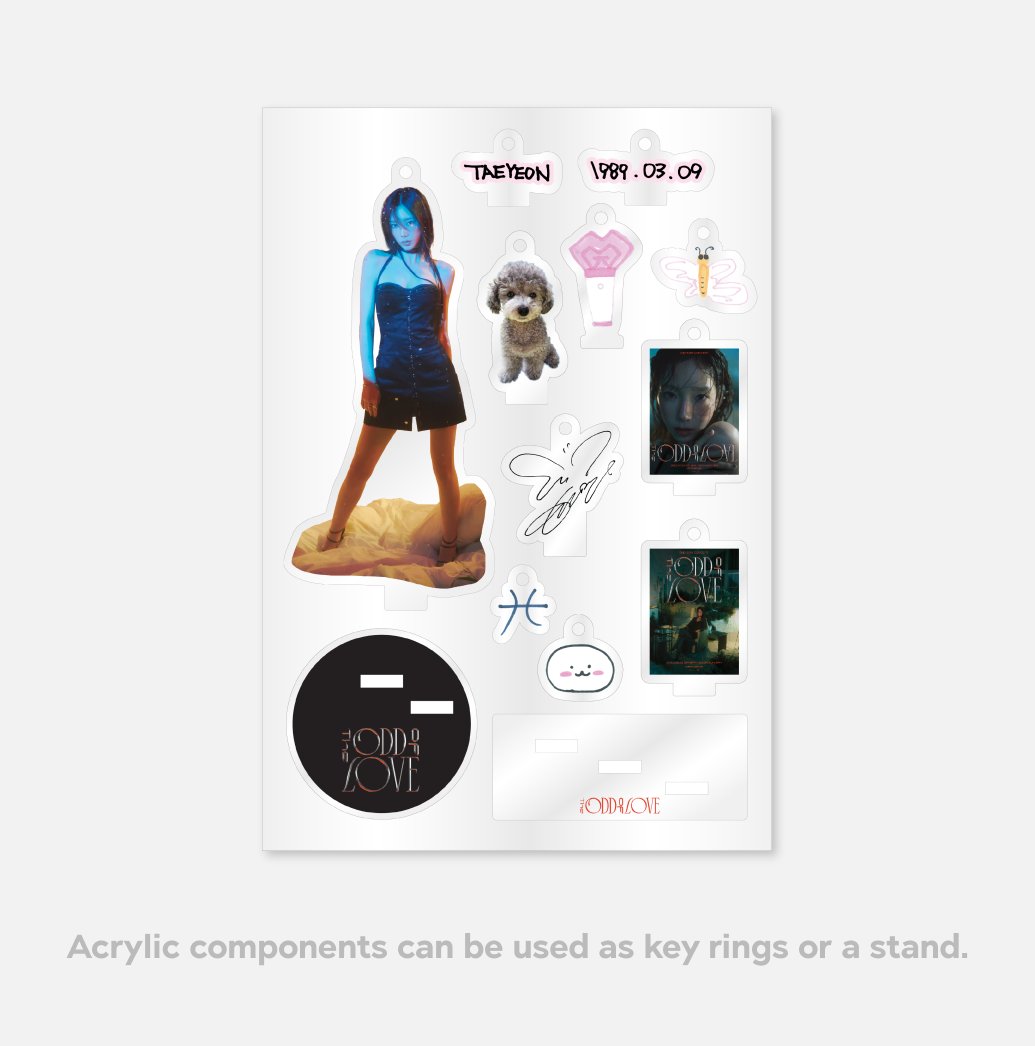 TAEYEON CONCERT - 'The ODD Of LOVE' Official Merchandise