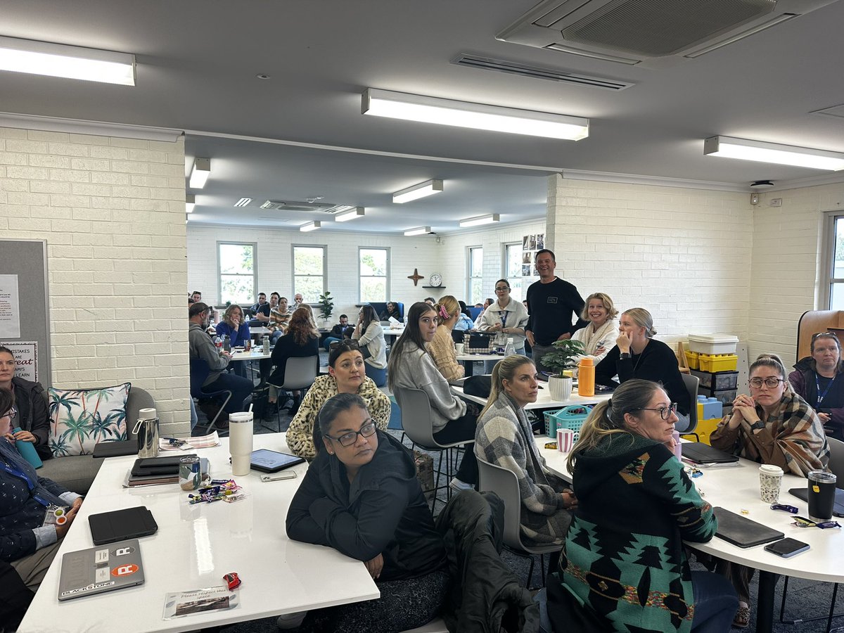 MrsDavini's tweet photo. A wonderful day of professional learning exploring “The Whole Child”: Supporting all aspects of a child's development, including their physical, cognitive, emotional, social, and spiritual wellbeing. Addressing child overall wellbeing and learning #HCCEllenbrook @Holy_Cross_Coll https://t.co/fZw7lVV2U4