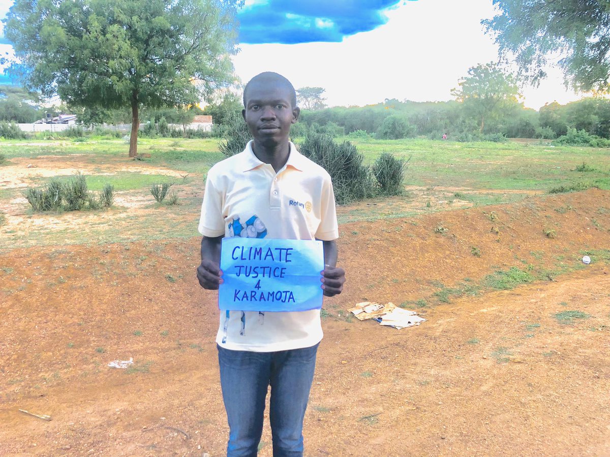 KabilaObbo's tweet photo. #ClimateStrike ��🇬
We demand for #ClimateJustice for the most affected poeple of Karamoja sub region in Uganda.

Most natives face the impacts of #ClimateChange & yet contribute insignificantly to it.

The region faces food insecurity crisis which has resulted to the high prevalence of malnutrition & death.
So, Karamoja deserves #Justice.

@UNFCCC @GretaThunberg @vanessa_vash @NakabuyeHildaF @mnyomb1 @Fridays4future @Fridays4FutureU 
#FridaysForFuture #ClimateEmergency