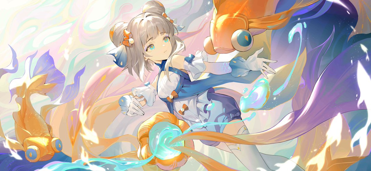 #애쉬에코 #ASHECHOES #白荆回廊 画了新作白荆回廊里的龙晴～😊