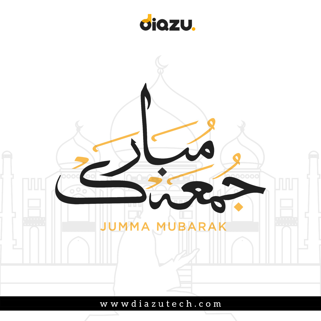 Wishing you a blessed Jumma Mubarak! 🌙 

May this day bring you peace, happiness, and success. ✨ 

#JummaMubarak #FridayBlessings #Diazutech #BlessedDay #IslamicGreetings #Success #Inspiration #WeekendVibes #Gratitude #PositiveVibes