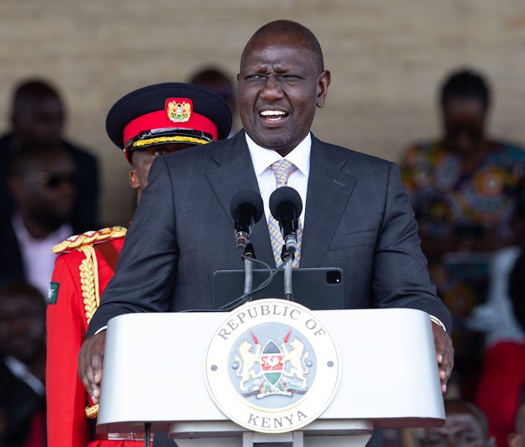 Kenya's President William Ruto says African nations should stop using the US Dollar for trade with each other.

Kenya now buy oil from Saudi Arabia and UAE in its local currency, Kenyan Shillings instead of Dollars.

He wants African countries to trade in a local currency.