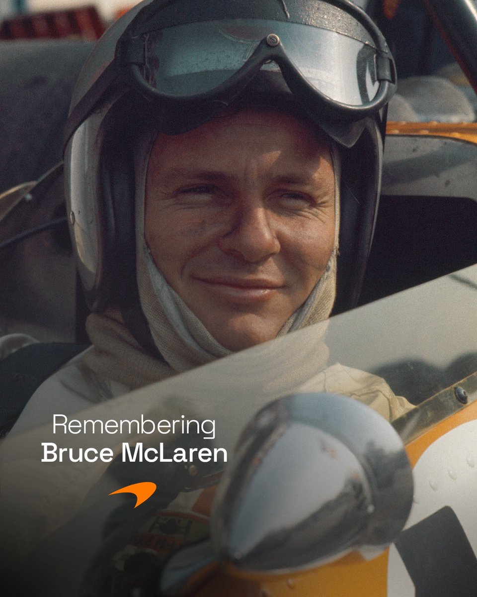 Remembering Bruce McLaren. 🧡

On the 53rd anniversary of his passing, as we do everyday, we carry his relentless drive and determination with us.