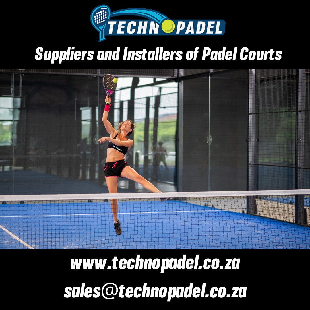 TechnoPadelSA's tweet photo. Techno #Padel is a premier supplier and installer of #Padel Courts in #SouthAfrica

Contact Details:

https://t.co/OG6YTEipw3
sales@technopadel.co.za
011 900 1637 https://t.co/GbBcmNJGGS