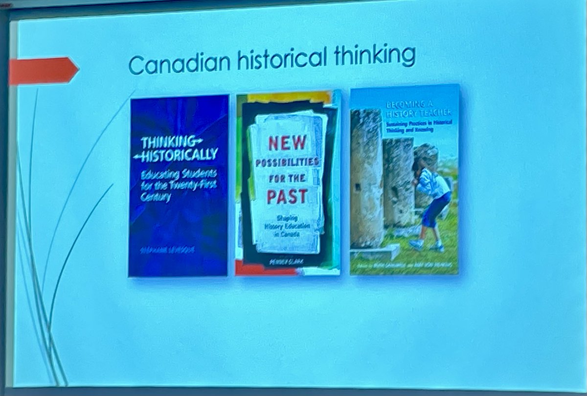 1/1🔥 #HistoryAtHeart
At the XXII International Congress of History Education in #Murcia 🇪🇸 @s_lvesque provided an overview of Canadian scholarship in #historyeducation focusing on historical thinking, historical consciousness, and narrative competence.