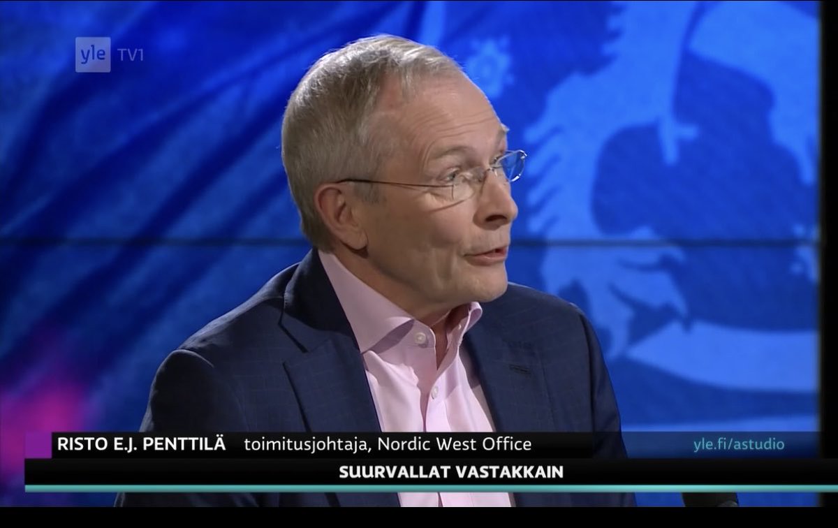 ”Kalmarin unioni päättyi tasan 500 vuotta sitten. Suomen ja Ruotsin Nato-jäsenyyden myötä olemme nyt rakentamassa uutta Pohjolaa.” Suunnilleen noin sanoin A-talkissa. Blinkenin vierailu osoittaa, että Uusi Pohjola kiinnostaa Yhdysvaltoja.