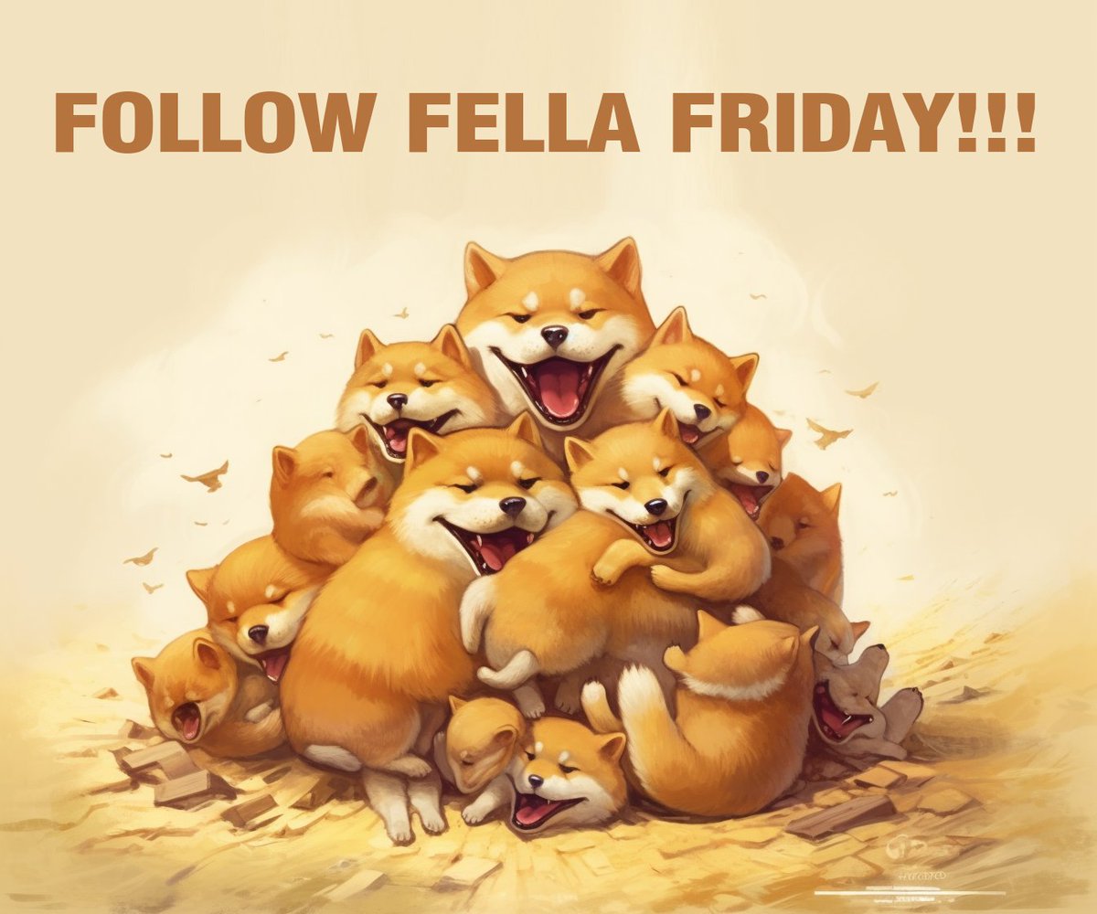 Let's multiply!!!
Every Fella will be followed! 
Happy Friday Fellas!
See a Fella - Follow a Fella!

#NAFOExpansionIsNonNegotiable 
#NAFOfellas
