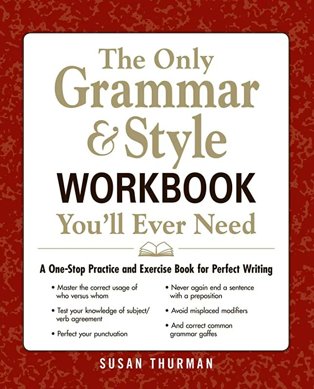 JobsMindset2023's tweet image. The Only Grammar &amp;amp; Style Workbook You&apos;ll Ever Need Download PDF for Free!📚

⬇️ Download The Book From this link For Free: 👇
bit.ly/3oEA6aq
___________

#books_is_in_our_court
#books_is_in_our_mgaracoin
#pdfbook 
#ebooks 
#bookspdf 
#story 
#stories 
#learning_english