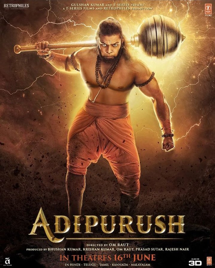btownreport's tweet photo. हम हैं केसरी, क्या बराबरी ✨
The epitome of power and strength! With actions unmatched, for Prabhu Shri Ram - Join the #AdipurushArmy #2WeeksToGo Directed by #OmRaut, produced by #BhushanKumar, this magnum opus will release globally on June 16, 2023. 
@btownreport 
.
.
#Adipurush https://t.co/99tl6arFQP