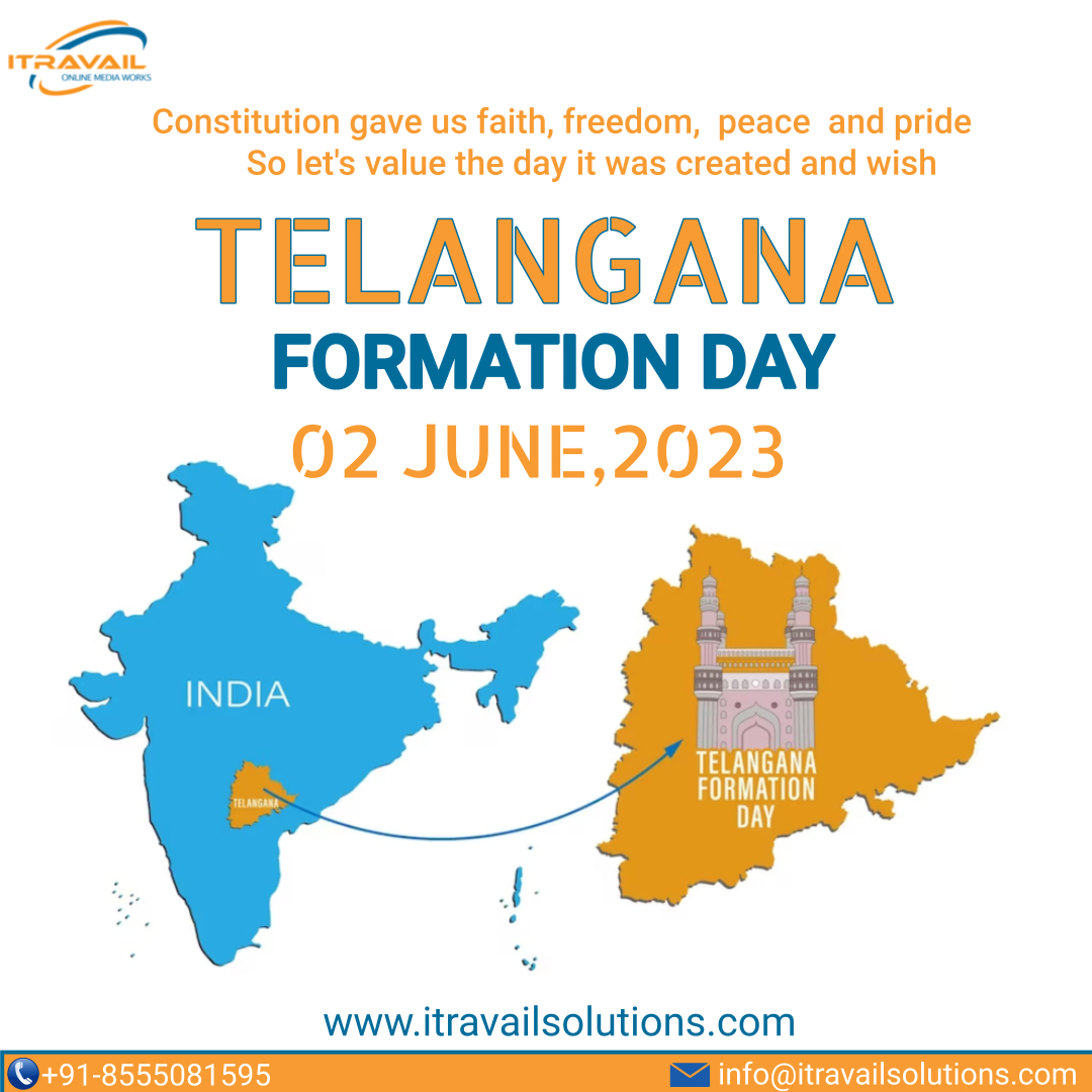 🎉 Happy Telangana Formation Day! 🌟
Let's continue to embrace our roots, cherish our culture, and work towards a brighter and prosperous Telangana.

#TelanganaFormationDay  #TelanganaCelebrations  #TelanganaProgress #TelanganaHeritage #TelanganaCulture #CelebratingTelangana